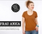 Preview: Studio Schnittreif - FRAU ANICA Basicshirt mit Rundhalsausschnitt, Kurz- und Langarm, PAPIERSCHNITT